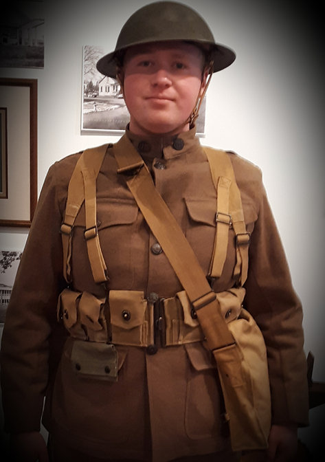 Chris Seitz in WW-1 uniform