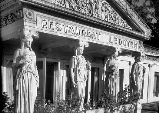 Restaurant Ledoyen was a famous restraurant located  in the heart of Paris near the Petit Palais.