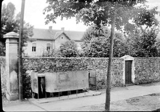 French streetside public urinal.