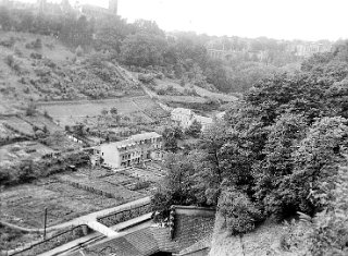 Valley in Luxembourg City.