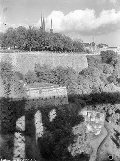 Valley in Luxembourg City.