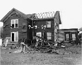 The Zimmerman  House on E. Coates Ave. was purchased by the local legion and used as a meeting place for several years.  After years of constant repairs and with no large meeting room they decided to replace it with a new building.