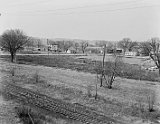 Looking south-west at the future site of  Edwin Rufenacht's  Monroe Cheese Corp. building.</p></h5>